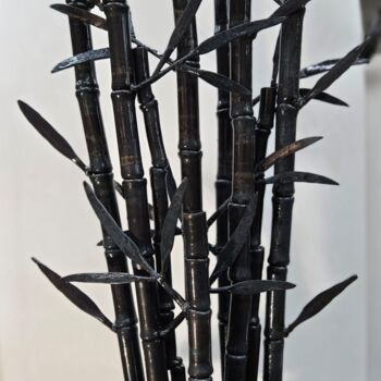 Sculpture titled "Bamboozled" by Kent Knapp, Original Artwork, Metals