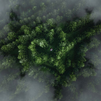 Photographie intitulée "Vertige #33" par Loïc Cancade, Œuvre d'art originale, Photographie numérique