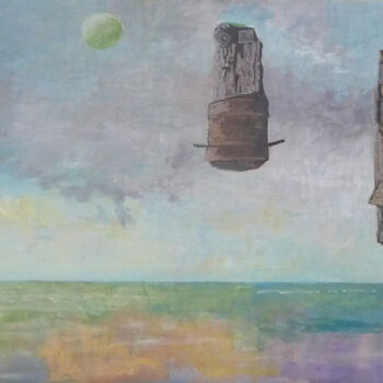 Peinture intitulée "FREE, free" par Kader Boutahra, Œuvre d'art originale, Acrylique Monté sur Châssis en bois