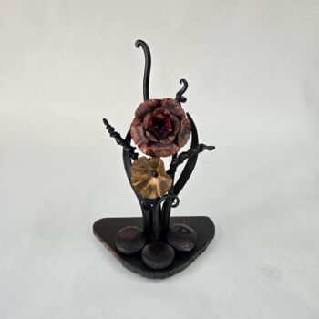 Sculpture titled "#10" by Kent Knapp, Original Artwork, Metals