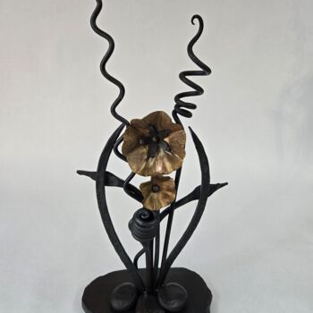 Sculpture titled "#17" by Kent Knapp, Original Artwork, Metals