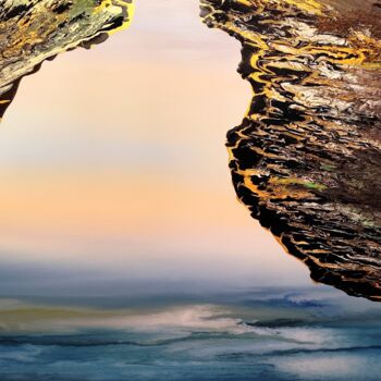 Painting titled "Treasures of nature" by Felix Günther, Original Artwork, Acrylic