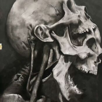 Drawing titled "Questions - healing…" by Samuel Peters, Original Artwork, Pencil