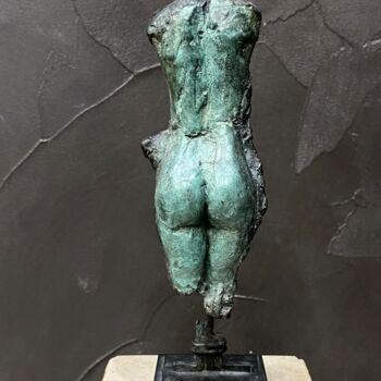 Skulptur mit dem Titel "Dos d'Eve" von Guillaume Werle, Original-Kunstwerk, Bronze