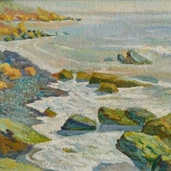 Pintura intitulada "Claude Monet 17" por Kyrylo Bondarenko, Obras de arte originais, Óleo