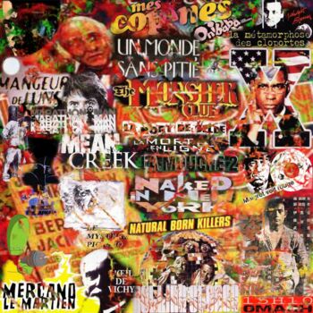 "imoz k" başlıklı Dijital Sanat Frédéric Agostini tarafından, Orijinal sanat, Dijital Kolaj