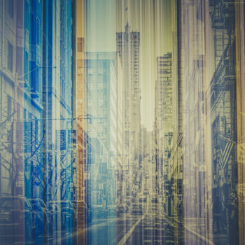 Photography titled "Urban Street Art Co…" by Frederic Bos, Original Artwork, Manipulated Photography