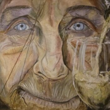 Peinture intitulée "Tempo I" par Maria Eduarda Teixeira, Œuvre d'art originale, Acrylique Monté sur Châssis en bois