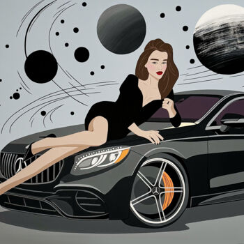 绘画 标题为“Driven by Dreams” 由Inna Miroshnychenko, 原创艺术品, 丙烯 安装在木板上