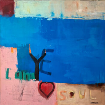 Peinture intitulée "Thank You" par Joejene C. Santos, Œuvre d'art originale, Acrylique Monté sur Châssis en bois
