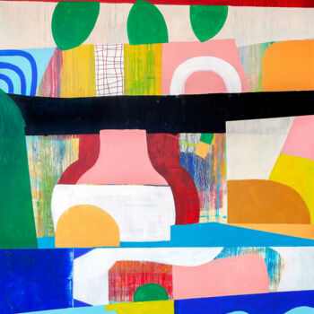 Painting titled "Boundless" by Tommy Lennartsson, Original Artwork, Acrylic