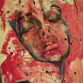 Peinture intitulée "Feminism" par Maximilian Angenstein, Œuvre d'art originale, Acrylique Monté sur Châssis en bois