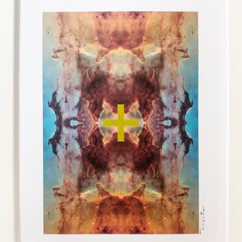 Printmaking titled "The Crossing - VI" by Peter Pitout, Original Artwork, Ink