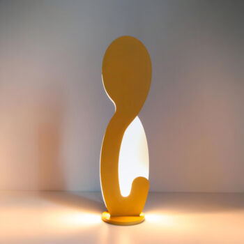 设计 标题为“Carolina Table Lamp” 由Tommaso Cristofaro, 原创艺术品, 饰品