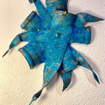 Sculpture intitulée "What time is on the…" par Hellmut Stauffer, Œuvre d'art originale, Plastique