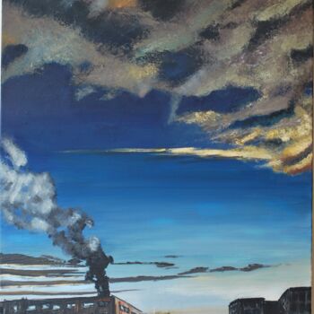 Peinture intitulée "Untitled" par Gauthier Osiepa, Œuvre d'art originale, Huile