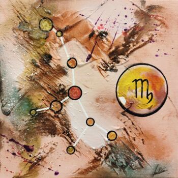 Peinture intitulée "Virgo 2" par Julien Abstrait, Œuvre d'art originale, Acrylique Monté sur Châssis en bois