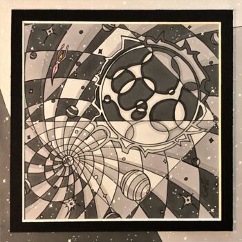Drawing titled "(11) - en solo ( ga…" by Vincent Gibert, Original Artwork, Marker