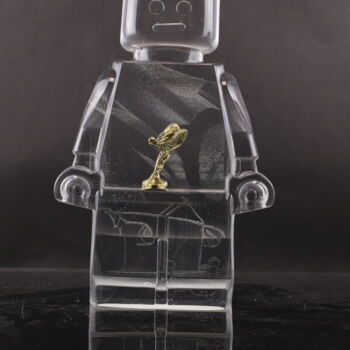 Escultura intitulada "roboclusion Rolls R…" por Vincent Sabatier (VerSus), Obras de arte originais, Resina
