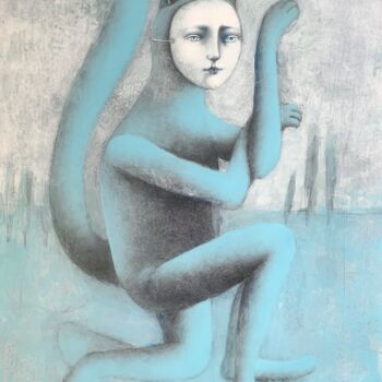 Schilderij getiteld "Magician’s Dance" door Svetlana Rumak, Origineel Kunstwerk, Acryl