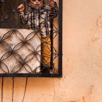 Fotografía titulada "Cage" por Hervé Gergaud, Obra de arte original, Fotografía digital