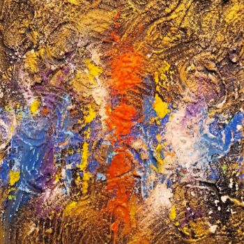 Peinture intitulée "The vortex of life" par Igor Kotnik, Œuvre d'art originale, Acrylique Monté sur Châssis en bois