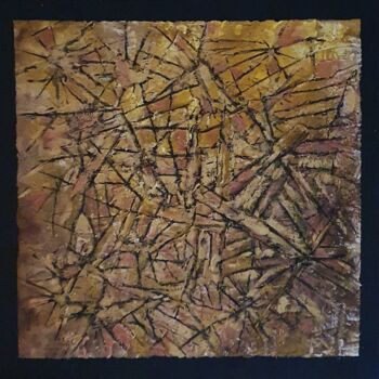 Painting titled "Quelque part dans l…" by Alain V, Original Artwork, Acrylic