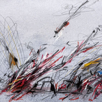 Fotografie mit dem Titel "Flow pass14_4487" von Yasuo Kiyonaga, Original-Kunstwerk, Acryl Auf Keilrahmen aus Holz montiert