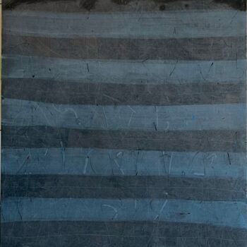 Peinture intitulée "Racconto per una no…" par Mauro Fornari, Œuvre d'art originale, Pigments Monté sur Panneau de bois
