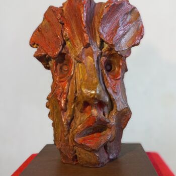 Sculpture titled "BERYT" by Antoine Berbari, Original Artwork, Bronze