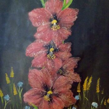 Pintura titulada "BU DÜNYAYA MUTLU OL…" por Ayşe Keleş, Obra de arte original, Acrílico
