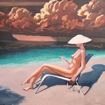 Peinture intitulée "It's Not My War" par Liza Nabokova, Œuvre d'art originale, Acrylique Monté sur Châssis en bois