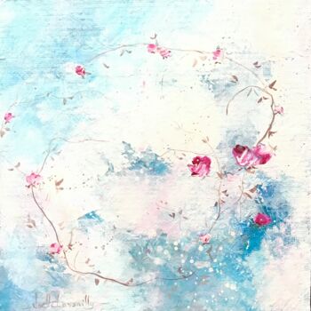 Painting titled "Suzelle - 1422" by Noëlle Lassailly, Original Artwork, Acrylic