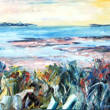 Painting titled "Souvenirs" by Christian Laspoujas, Original Artwork, Oil