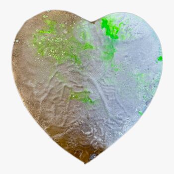 Painting titled "I LOVE YOU: Energy…" by Nataly Ustinova, Original Artwork, Acrylic Mounted on Wood Stretcher frame