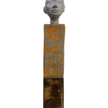 Sculpture titled "SKUTANI BRUTALIST H…" by Paolo Castagna (Brutalist Design), Original Artwork, Concrete