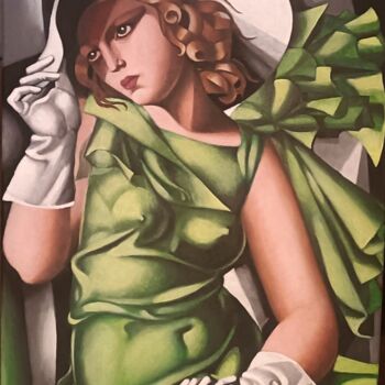 Peinture intitulée "Tamara Łępicka - "g…" par Borys Gierlinski, Œuvre d'art originale, Acrylique