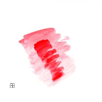 Painting titled "Carnet hiver 2025 0…" by François Rigler, Original Artwork, Watercolor