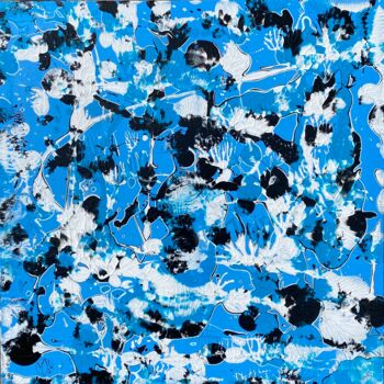 Peinture intitulée "Suggestion" par Marie-Dominique Willemot, Œuvre d'art originale, Acrylique Monté sur Châssis en bois