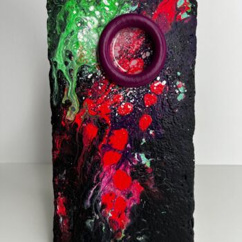 Painting titled "Brik’s 006" by Sébastien Gaonach, Original Artwork, Acrylic