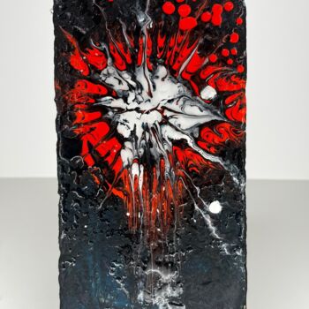 Painting titled "Brik’s 0017" by Sébastien Gaonach, Original Artwork, Acrylic