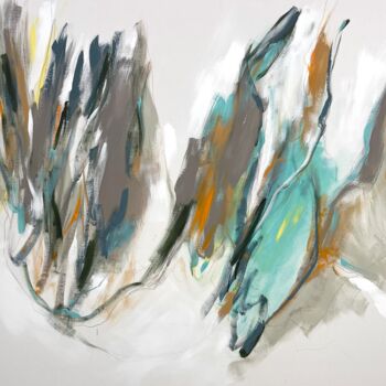 绘画 标题为“Slipstream” 由Cheryl Harrison, 原创艺术品, 丙烯