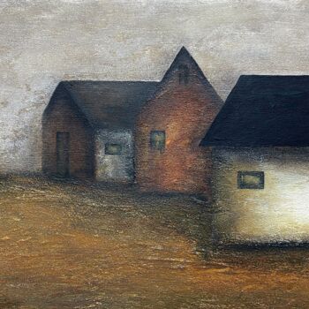 Peinture intitulée "Sans titre 2025-2" par Robert Ducharme, Œuvre d'art originale, Acrylique Monté sur Châssis en bois