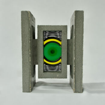 Sculpture titled "RT-11" by Tuan T. Tran, Original Artwork, Concrete