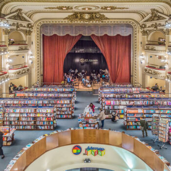 摄影 标题为“El Ateneo Grand Spl…” 由Richard Silver, 原创艺术品, 数码摄影