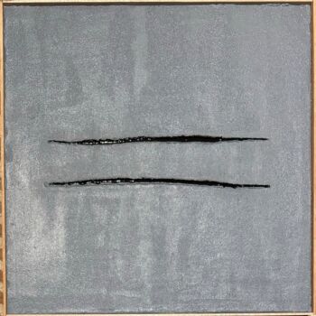 Pittura intitolato "STRAPPI" da Gianluca Angelini, Opera d'arte originale, Gesso