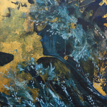 Peinture intitulée "Ethereal Essence" par Mariam Dahtoyan, Œuvre d'art originale, Huile Monté sur Châssis en bois