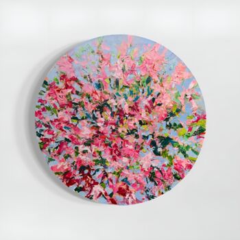 "Life in blossom" başlıklı Tablo Olga Beketova tarafından, Orijinal sanat, Petrol