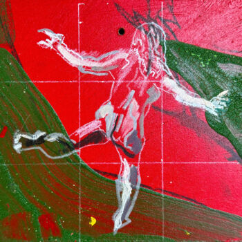 绘画 标题为“Dancer #40” 由Darren Jekel, 原创艺术品, 油