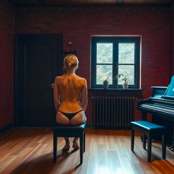 pianiste en réflexion